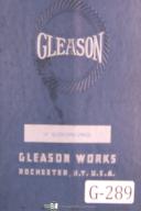 Gleason-Gleason Operators 15 Inch Quenching Press Manual Year (1943)-15 Inch-15\"-01
